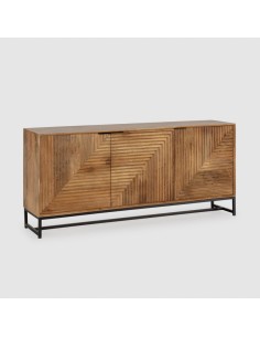 Aparador étnico Nereida 170 x 40 x 79, madera mango y...