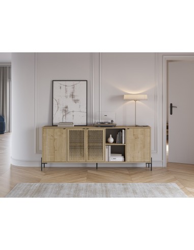 Aparador estilo rústico INCA 203 x 40 x 80, 4...