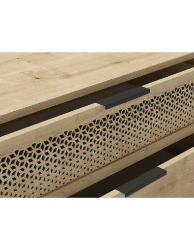 Comoda estilo rústico INCA 90 x 40 x 80, 3...