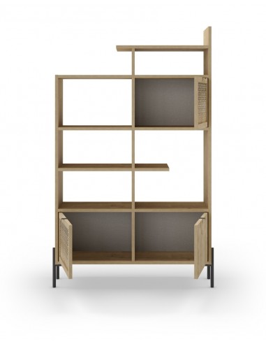 Libreria estilo rústico INCA 99 x 160, 3...