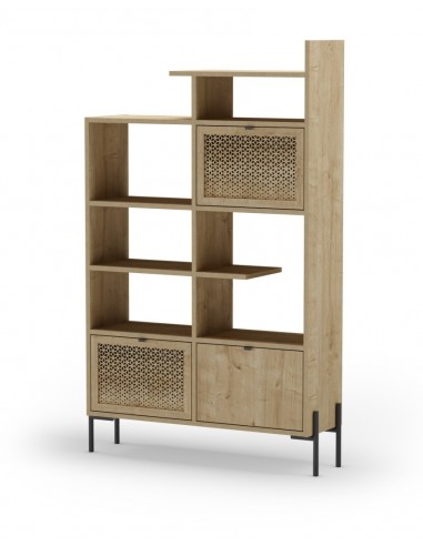 Estante INCA estilo rústico 99 x 160, 3 portas...