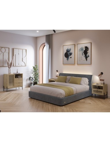 Comoda estilo rústico INCA 84 x 40, 1 puerta y...