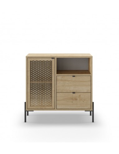 Cómoda estilo rústico INCA 84 x 40, 1 porta e 2...