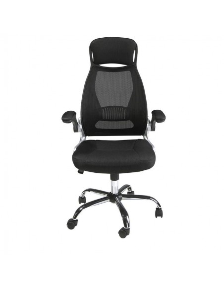 Silla de oficina Angel Cerdá 4140, malla negra