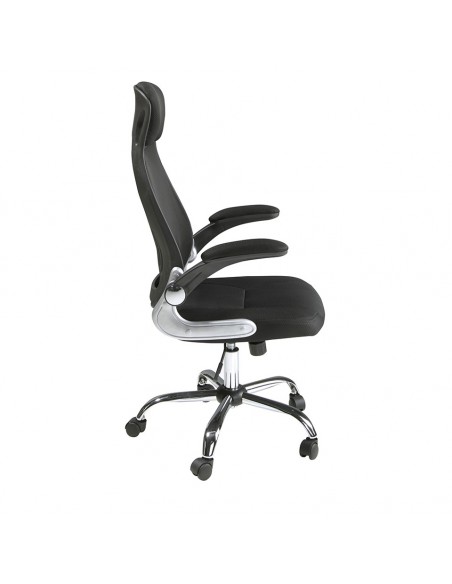 Silla de oficina Angel Cerdá 4140, malla negra