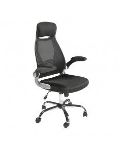 Silla de oficina Angel Cerdá 4140, malla negra