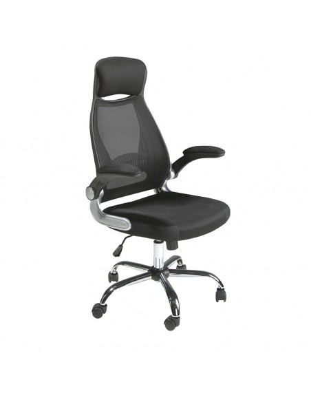 Silla de oficina Angel Cerdá 4140, malla negra