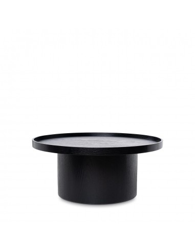 Mesa de centro redonda EDISON 80 cm. Chapa de...