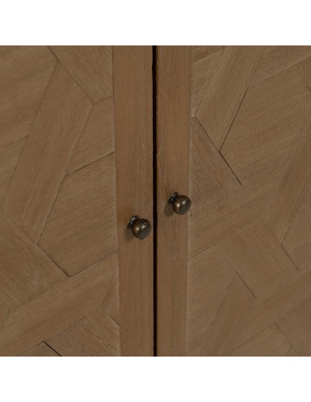 Mueble recibidor colonial BRAYAN 90 x 40. Madera natural