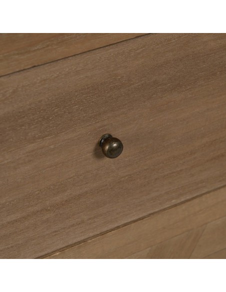 Mueble recibidor colonial BRAYAN 90 x 40. Madera natural