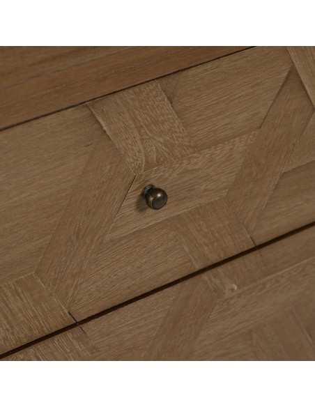 Mesa de cabeceira colonial BRAYAN 48 x 66. Madeira natural