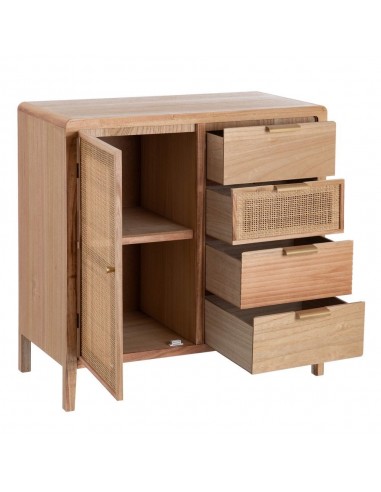 Aparador recibidor natural HONEY 80 x 82 de...