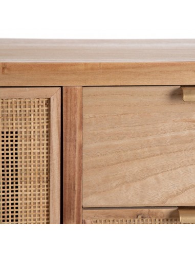 Aparador recibidor natural HONEY 80 x 82 de...