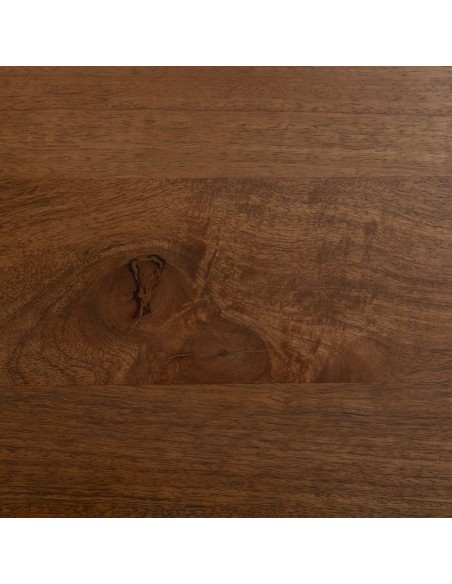 Mesa centro escandinava NOSYBE 120 x 40, madera color nogal