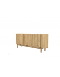 Aparador 200 x 80 CORFU, 5 puertas de madera chapada en...