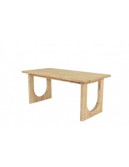 Mesa de jantar rústica KINGA 180 x 76, madeira maciça