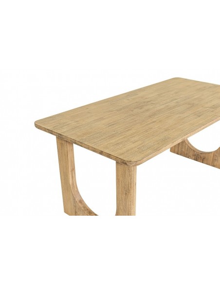 Mesa de jantar rústica KINGA 180 x 76, madeira maciça