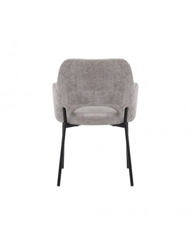Cadeira com braços MENLA, tecido e pernas em...