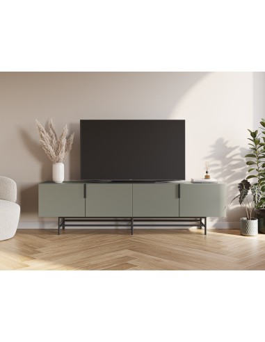 Mueble de TV minimalista 200 x 55cm, ELDIA, 4...