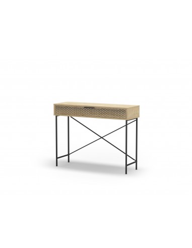 Consola moderna ECRIN 110 X 85, melamina roble...