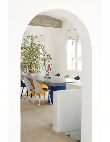 TEULAT SILLA DE DISEÑO UMA, azul