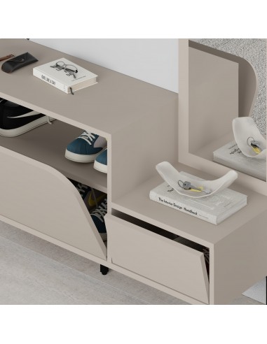 Recibidor zapatero moderno BEA 112 x 172,...