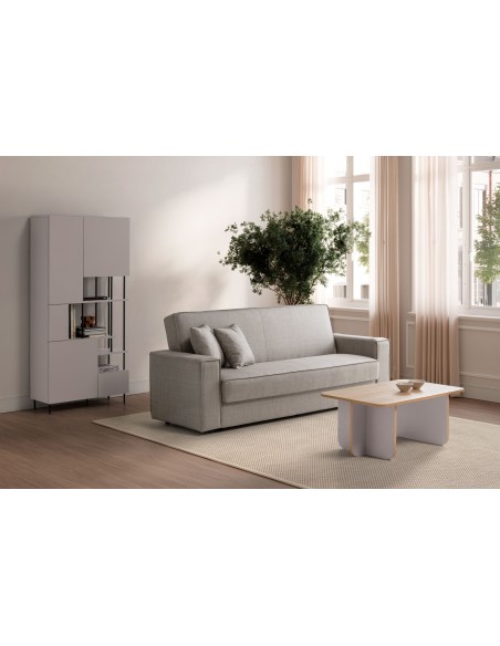 Estante PERLA design moderno 84 x 175, melamina creme