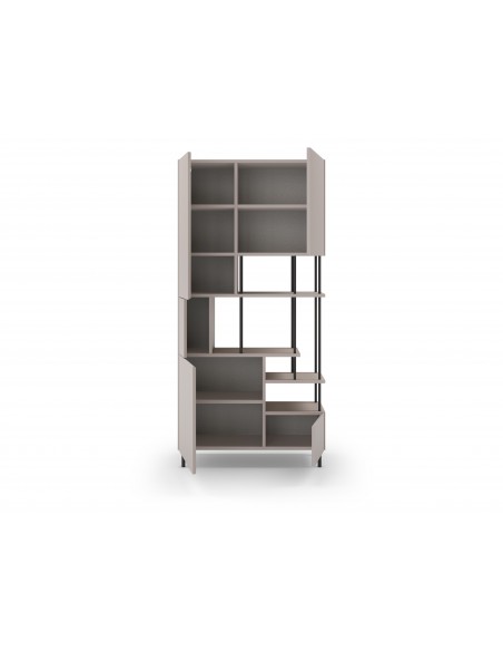 Estante PERLA design moderno 84 x 175, melamina creme