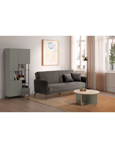 Estante de design PERLA 84 x 175cm, em melamina...