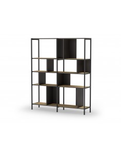 Prateleira design ALABAMA 144 x 175, carvalho e melamina...