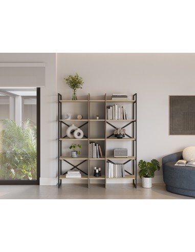 Prateleira design ARA 143 x 175, melamina preta...