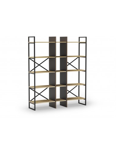 Prateleira design ARA 143 x 175, melamina preta...