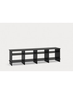 Teulat MUEBLE TV japonés INARI 180 x 40, lacado negro
