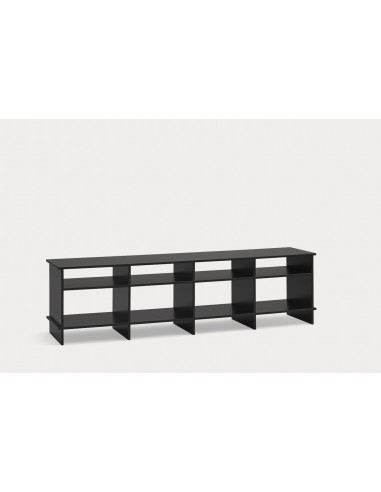 Teulat Mobel de TV Japonês INARI 180 x 40, laca preta