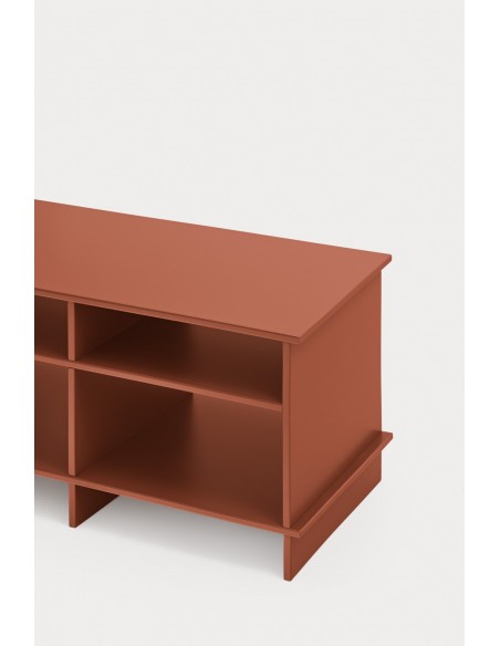 Teulat MUEBLE TV japonés INARI 180 x 40, lacado teja