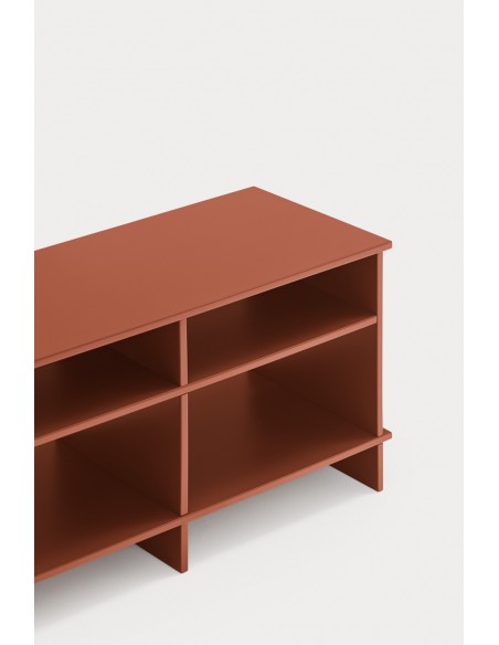 Teulat MUEBLE TV japonés INARI 180 x 40, lacado teja