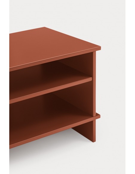 TEULAT MESITA japonesa INARI 54 x 40, 2 ESTANTES, lacado teja