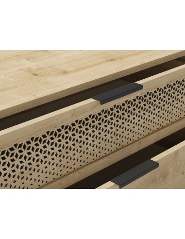 Comoda moderna INCA 90 X 80, melamina en roble...