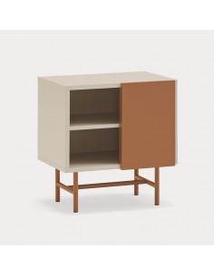 Mesa de cabeceira TEULAT NUBE 1 PORTA DE CORRER 50 x 56,...