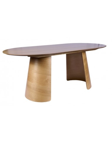 Mesa de jantar ARTES 200 x 100, madeira folheada a carvalho