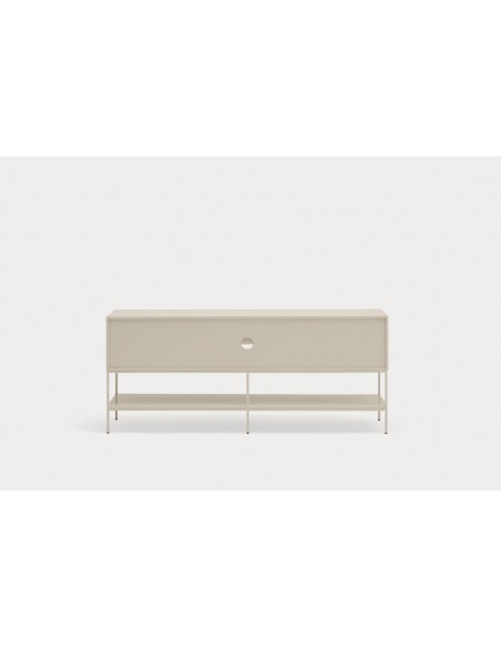 Teulat Platt Mueble TV minimalista 175 x 45, MDF lacado Arena