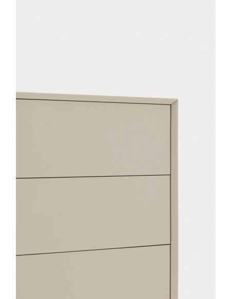 Teulat Platt Móvel TV minimalista 220 x 45, MDF lacado areia