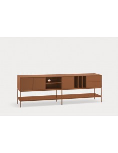 Teulat Platt Mueble TV minimalista 220 x 45, MDF lacado...