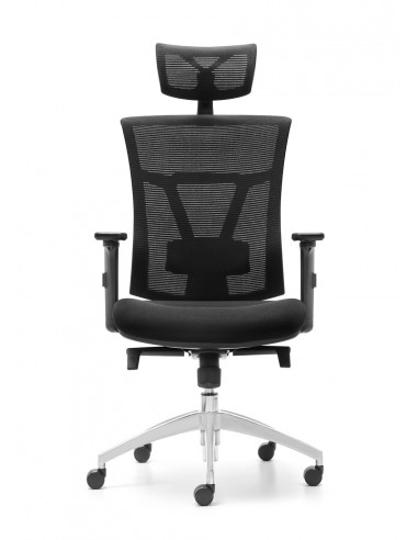 Silla oficina ANKARA, ergonómica, tela y malla...