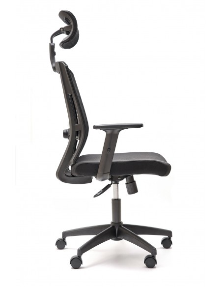 Silla ergonómica de oficina SOFIA, cabecero y brazos regulables