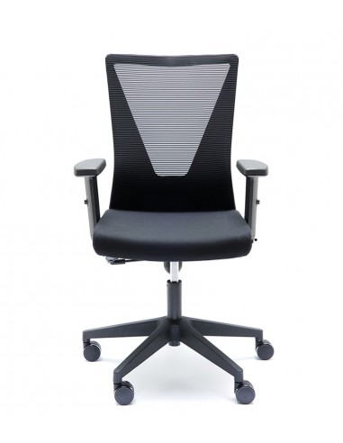 Silla oficina ergonómica Tirana en gris y...