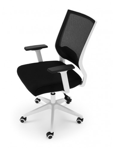 Silla oficina ergonómica Sídney en gris y...