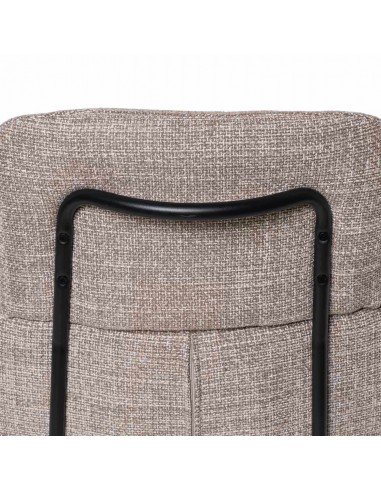 Silla de comedor giratoria con brazos JANICE,...