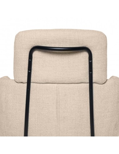 Silla de comedor giratoria con brazos JANICE,...