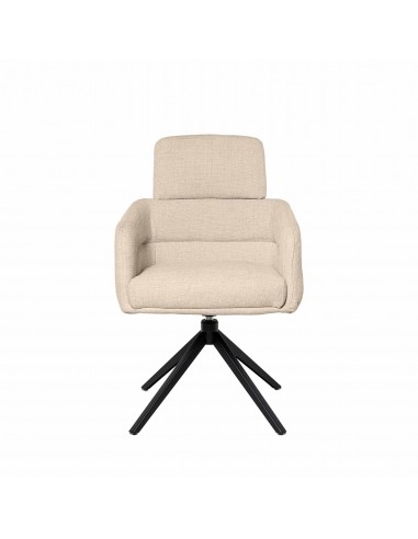 Cadeira de jantar giratória JANICE com braços,...